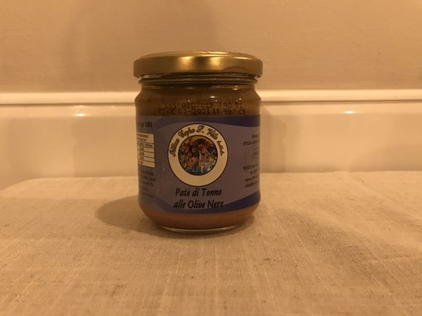 PATE' DI TONNO ALLE OLIVE NERE