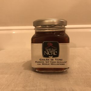 GELEE DI VINO PASSITO "IGT TERRE SICILIANE" CON MIELE MILLEFIORI