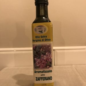 OLIO EXTRAVERGINE DI OLIVA AROMATIZZATO ALLO ZAFFERANO