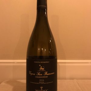 Chardonnay 'Vigna San Francesco' Tenuta Regaleali - Tasca d'Almerita