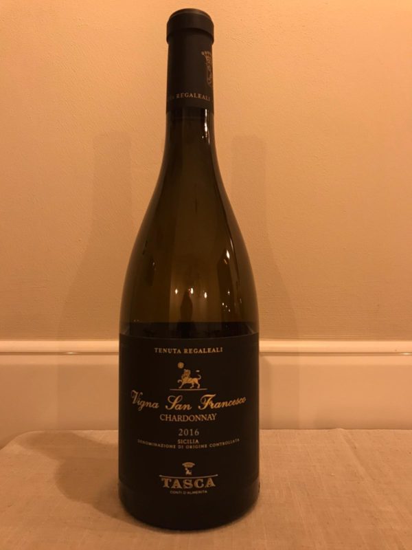 Chardonnay 'Vigna San Francesco' Tenuta Regaleali - Tasca d'Almerita