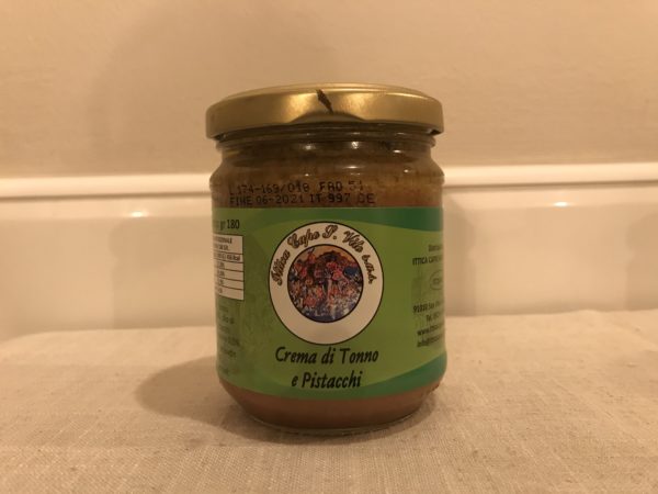 CREMA DI TONNO E PISTACCHI