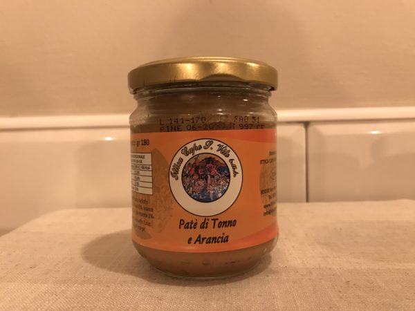 PATE' DI TONNO E ARANCIA